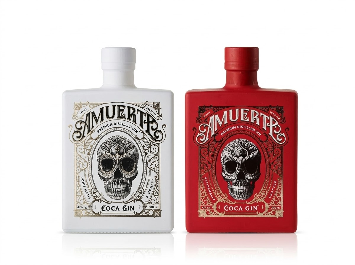 Gin Amuerte Rot / Weiß